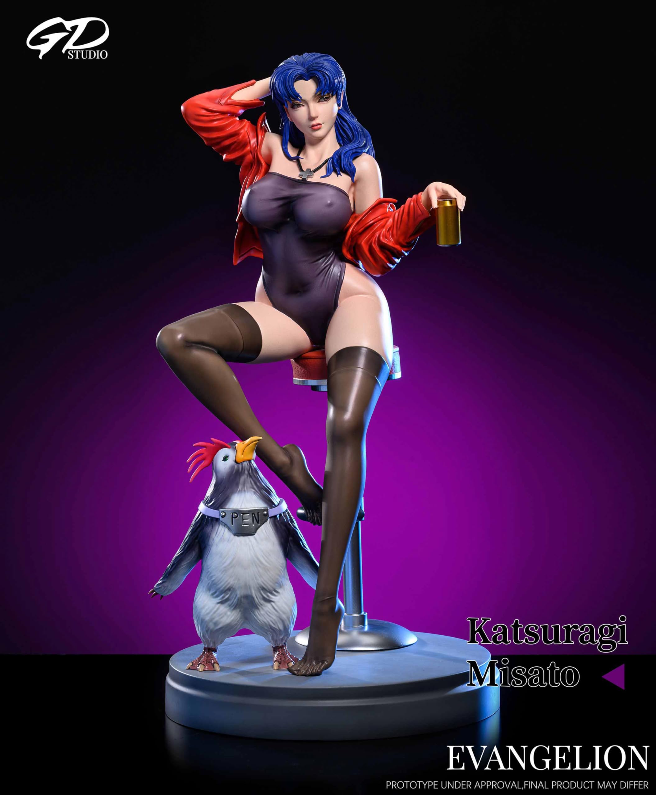 Amazon.co.jp: 葛城ミサト かつらぎみさと フィギュア 私服Ver. 1/4