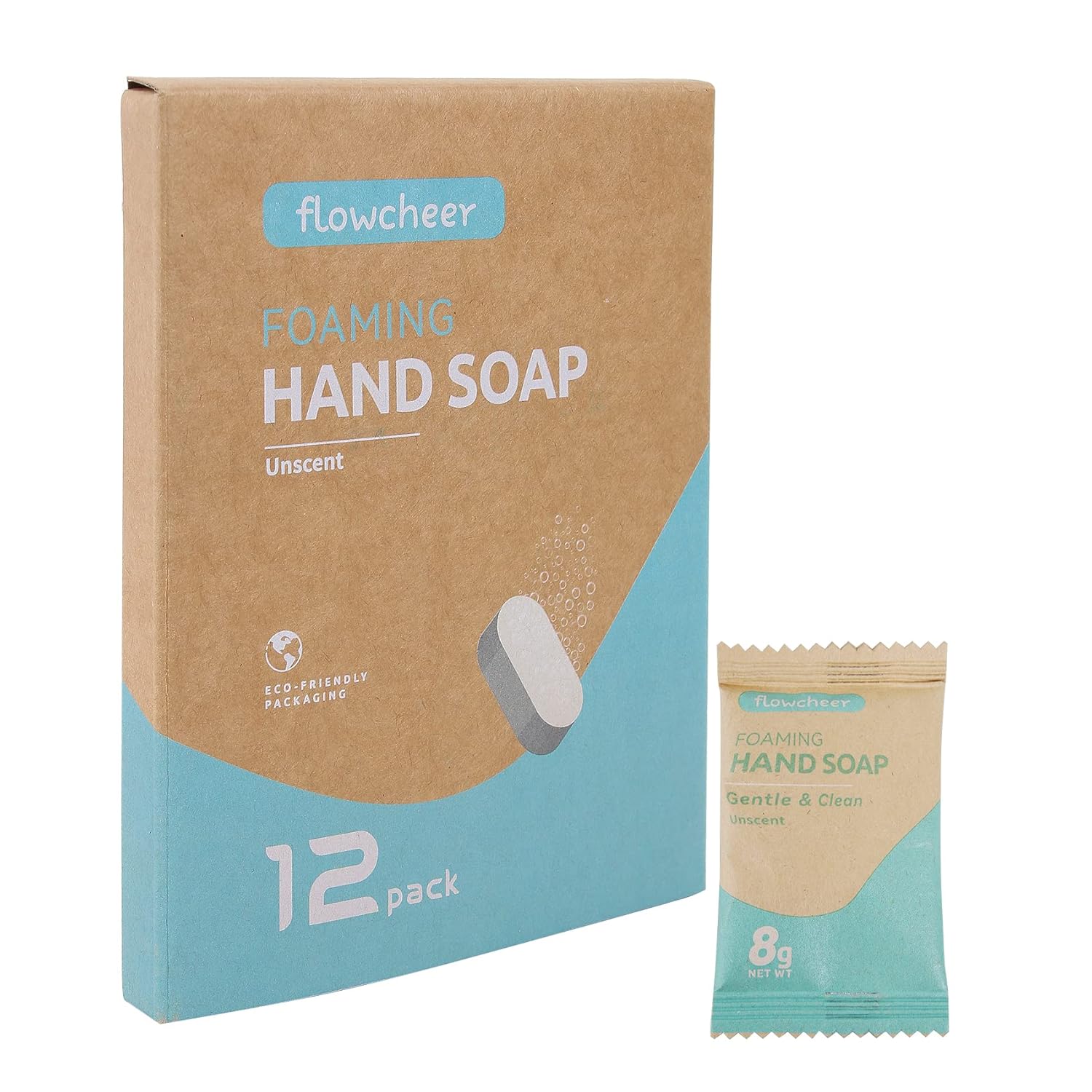 Foaming Hand Soap Tablet Refills12 pack Makes 96 fl oz (12 x 8 fl oz Bottles