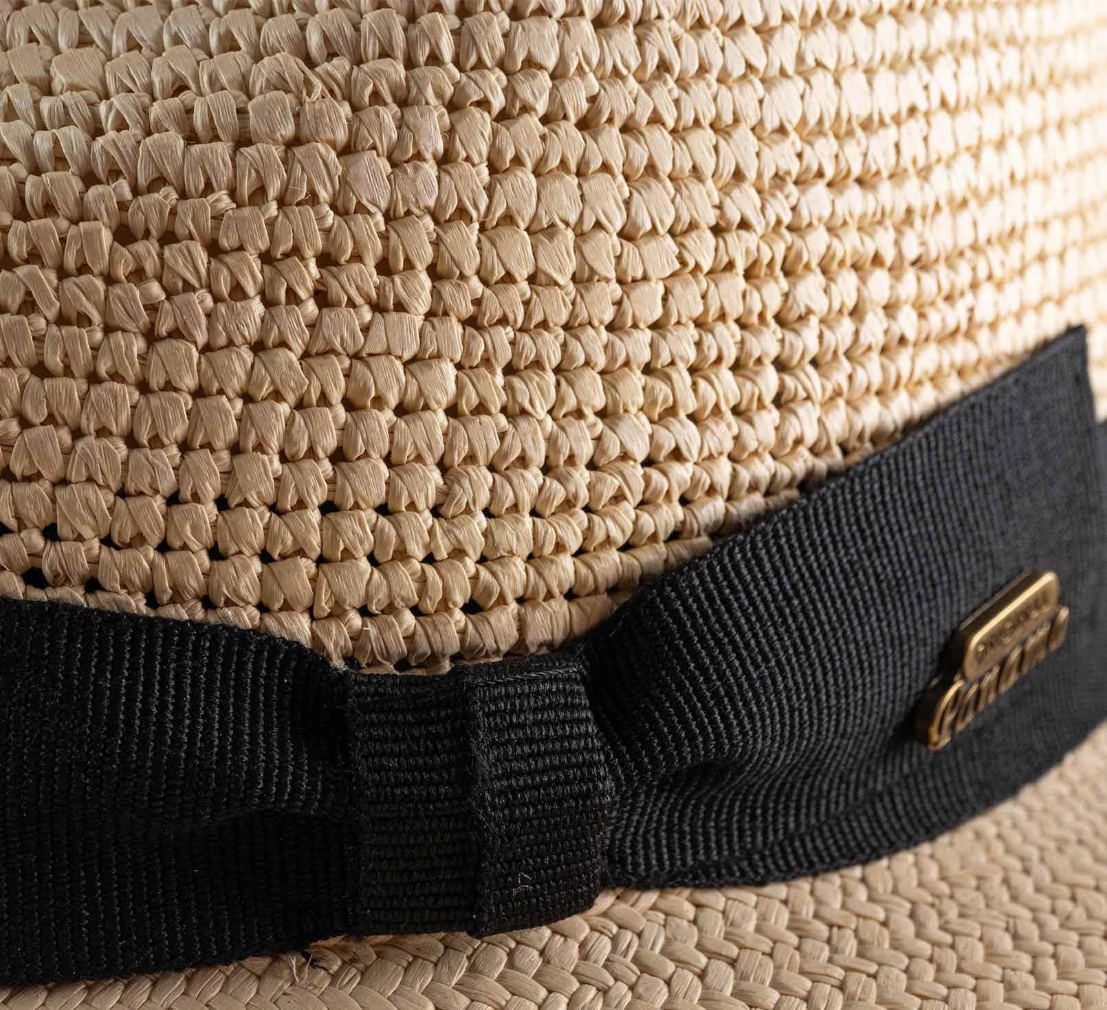 Cappello Fedora Fedora Panama Crochet