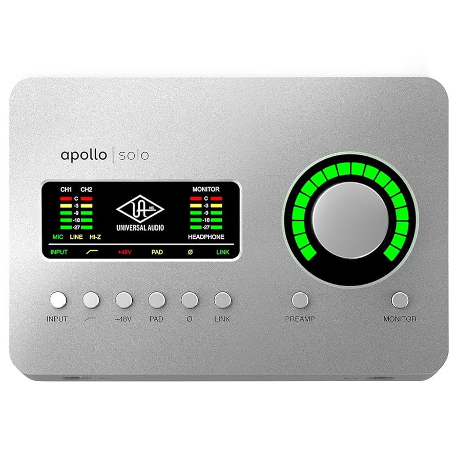 【格安美品】Universal Audio Apollo Solo USB Amazon.com: Universal Audio Apollo Solo USB Audio Interface