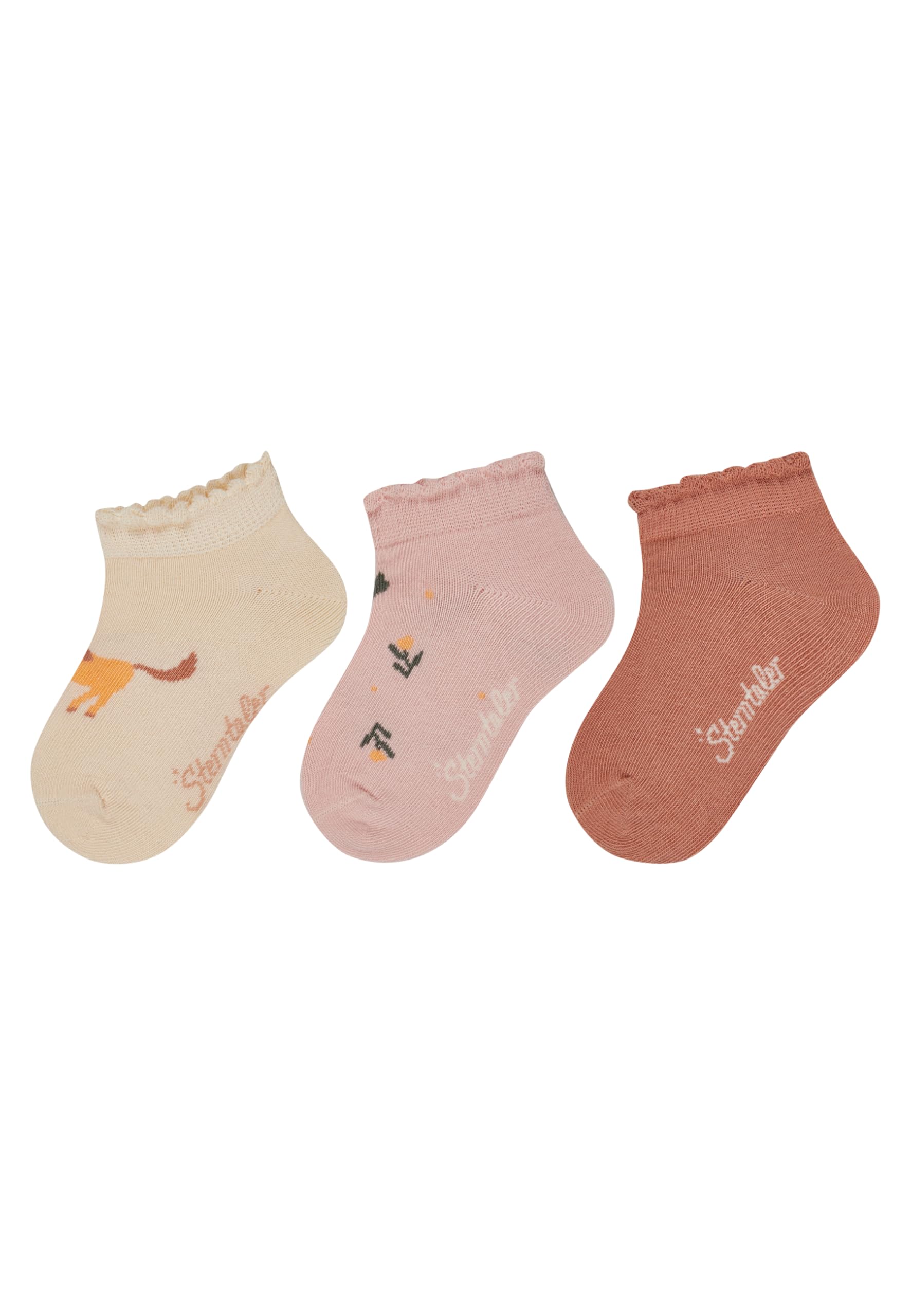 Sterntaler Mädchen Sneaker Socken 3er Pferd Sneaker Socken 3er Pferd