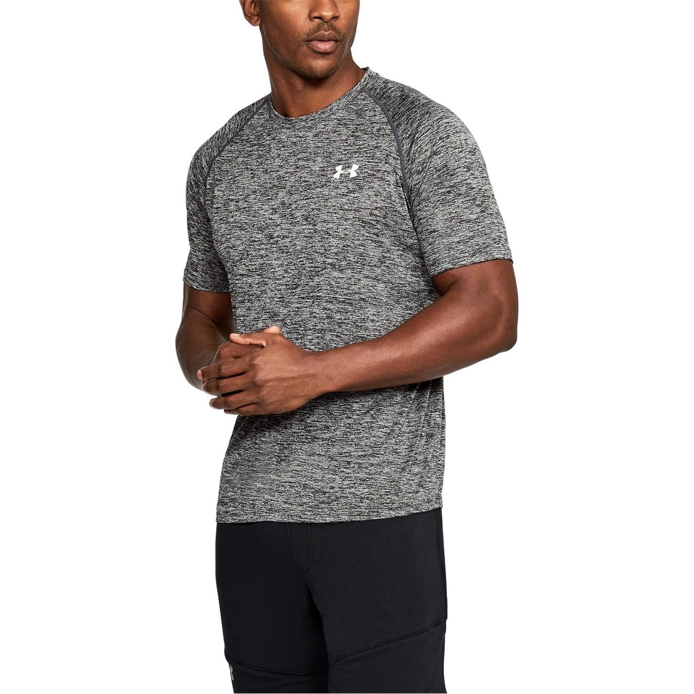Under Armour Mens UA Tech 2.0 Short Sleeve Black M