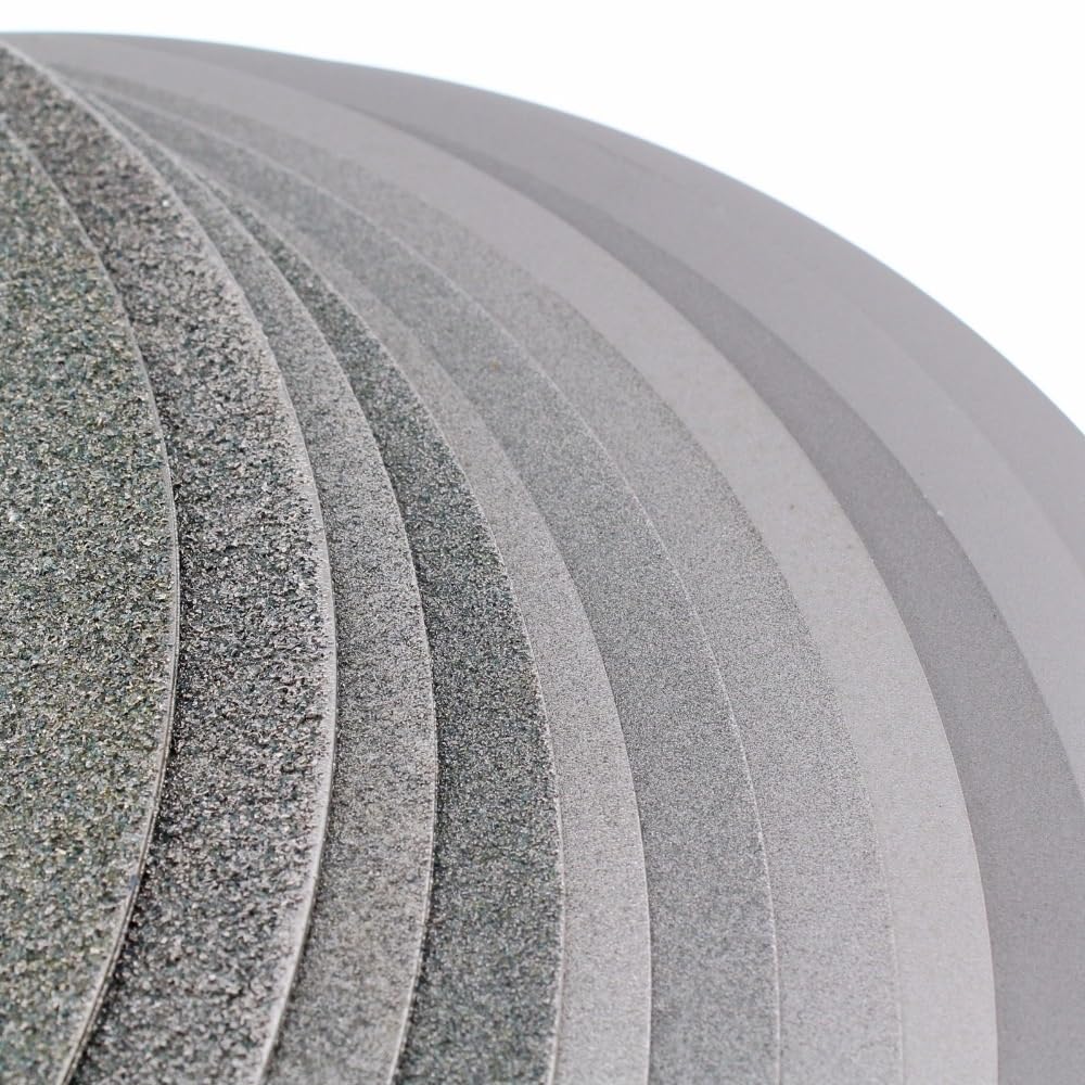 10" cala 250 mm Ziarnistość 60-1200 Diamentowa tarcza ścierna Powlekana płaska tarcza do szlifowania Narzędzia jubilerskie do szkła, kamieni szlachetnych i ceramiki(60)