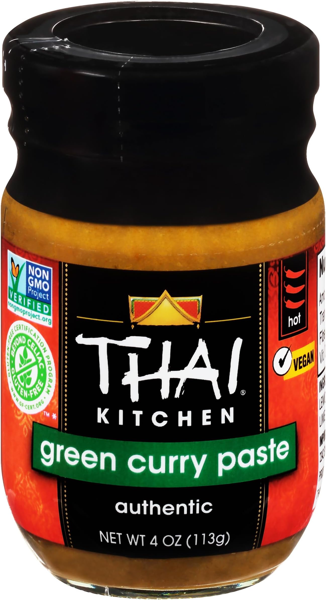 Thai Kitchen Gluten Free Green Curry Paste, 4 oz