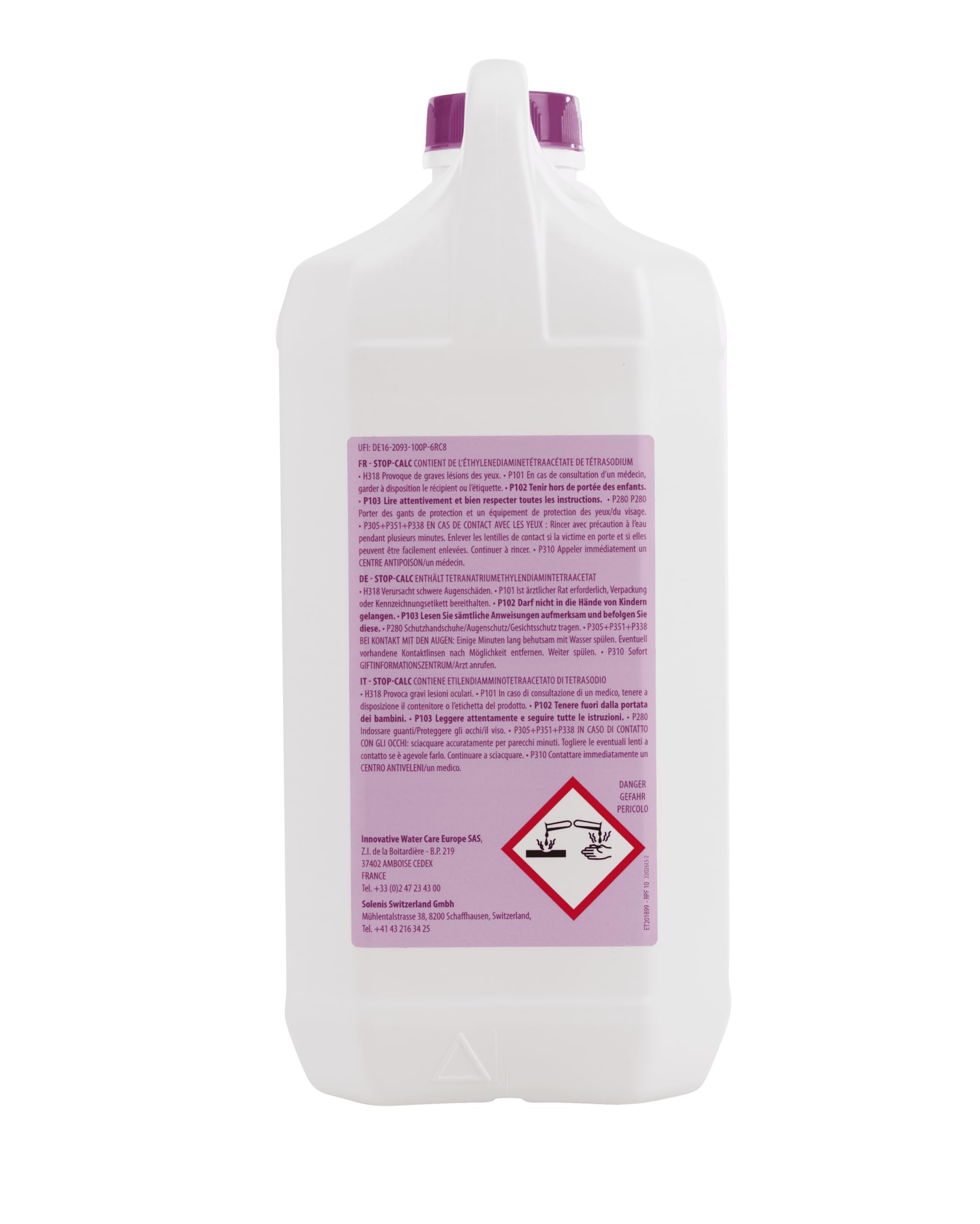 Hth Stop-Calc - Anticalcaire Liquide 5 L