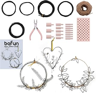 Wreath Craft Kit for Teens& Adults Women, DIY Wire Wreaths Making Suppli...