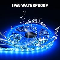 Vista 2 de Tiras de luces LED marinas para pontón de 25 pies, luces de barco 12V impermeables, luz de cubierta interior para kayak, barco Jon, barcos de pesca