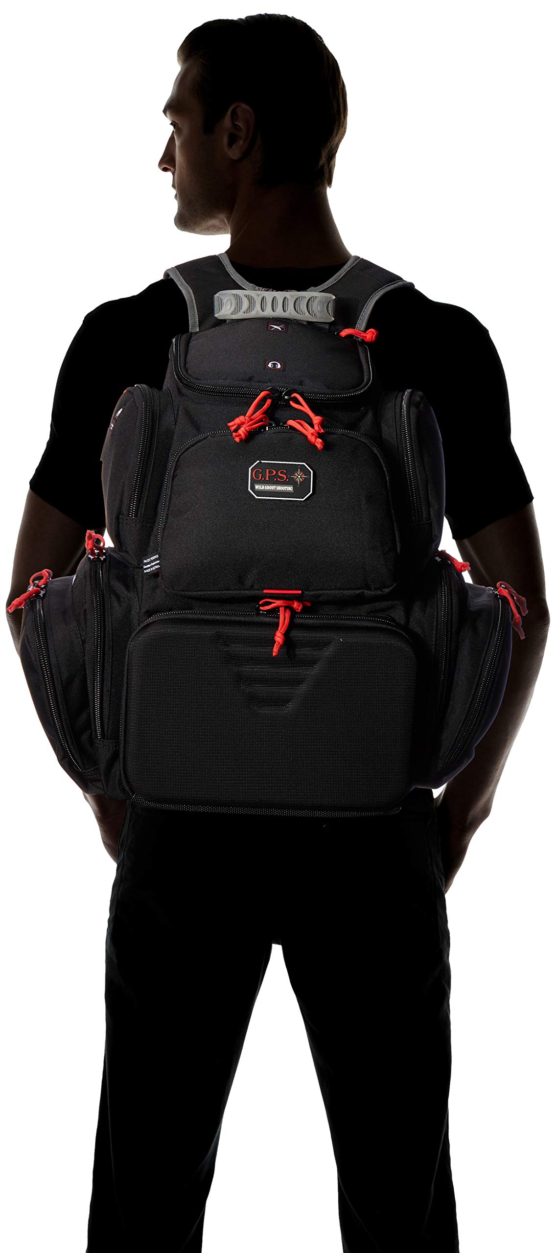 SHOOT バックパック ブラック Amazon.co.jp: G.P.S. Handgunner Backpack Black GPS-1711BP