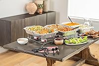 Vista 3 de Latas de Combustible Sterno - Combustión de 4 Horas, (Paquete de 24) Quemadores de Latas de Combustible para Plato Calentador, Combustible