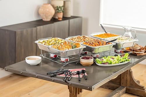 Miniatura 3 de Latas de combustible Sterno - Quema de 4 horas, (paquete de 12) Combustible para calientaplatos, quemadores de lata de combustible para calentador