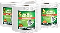 Vista 7 de Duck Brand Bubble Wrap - Embalaje protector original, 12 pulgadas de ancho x 30 pies de largo, rollo individual (393251), transparente
