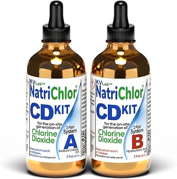 The Original NatriChlor CD Set in Accu-Drop Bottles | HCL | Medium Size 4 oz Total