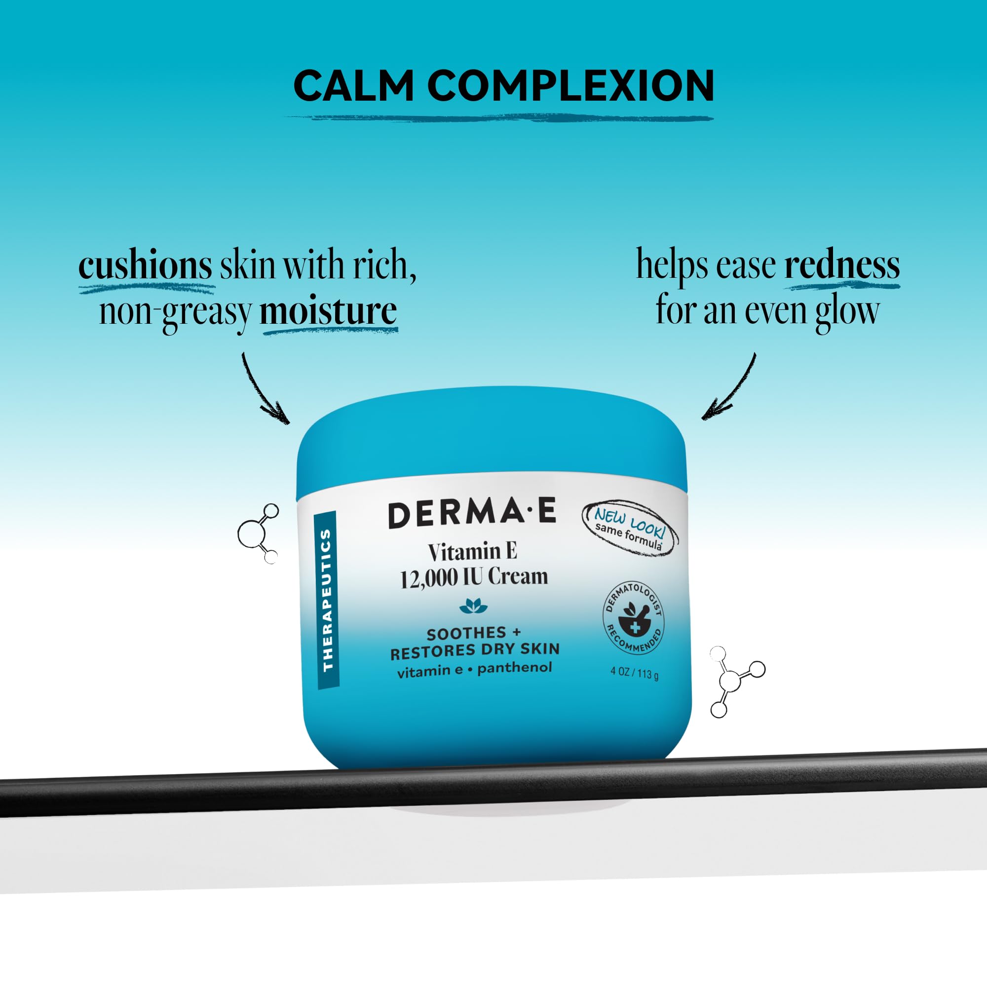 Amazon.com : Derma E Vitamin E 12,000 IU Cream – Moisturizer for