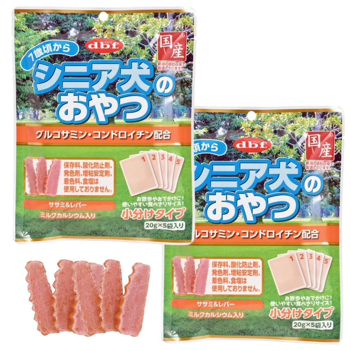 Amazon.co.jp: デビフ 国産 7歳頃から シニア犬のおやつ ×2個セット