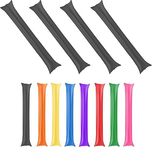 Miniatura 2 de Comicfs Bam Bam Thunder - 40 palos gruesos de papel metálico para animar a bailar, bailar, baloncesto, fútbol, ruidos