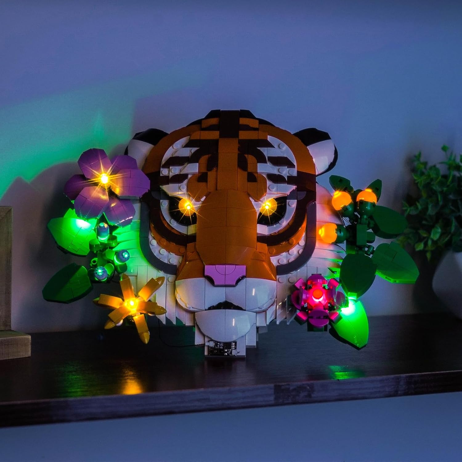 LED Lighting Compatible with Lego Tiger The Fauna Collection 31217, Light CR Light Kit Compatible with Lego 31217, NOT Included The Model Set - JUST Lights