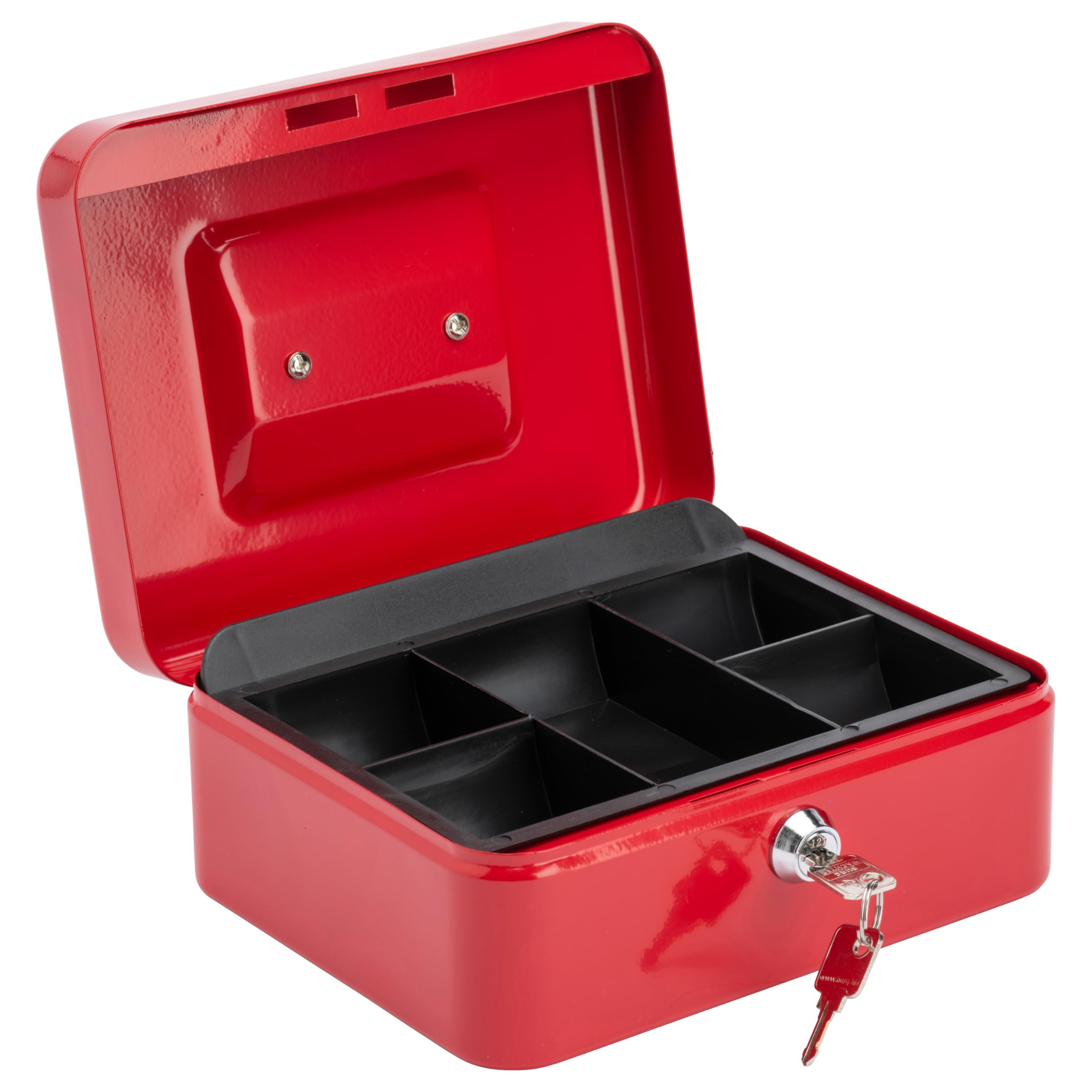 Burg-Wächter Red Burg Wachter Cb02r Money 5020 Cash Box - 8 Inch