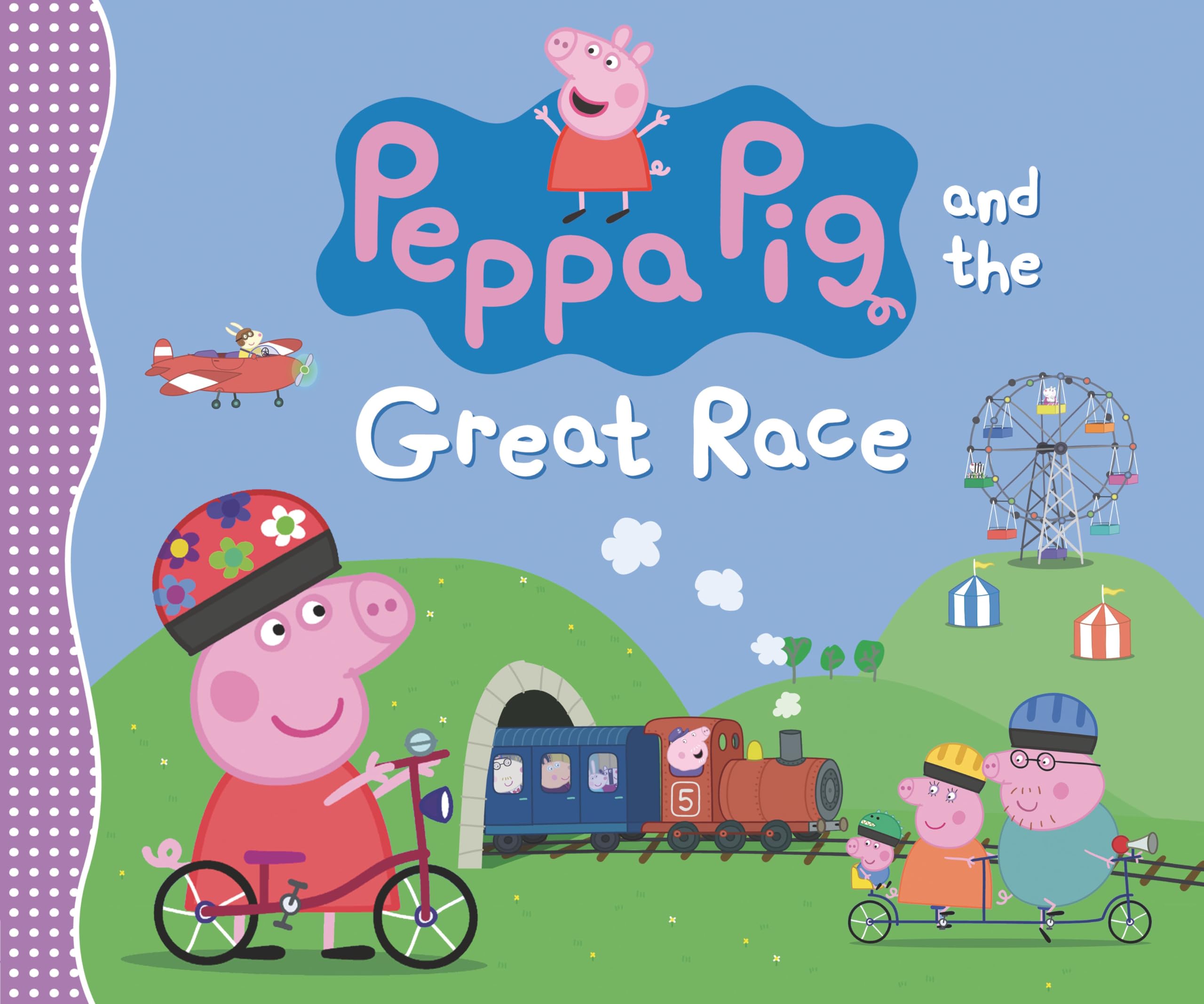 Peppa Pig and the Great Race: (A Story of Teamwork, Determination, and Friendly Competition - Perfect for Toddlers, Preschoolers, and Kids Ages 2-5)