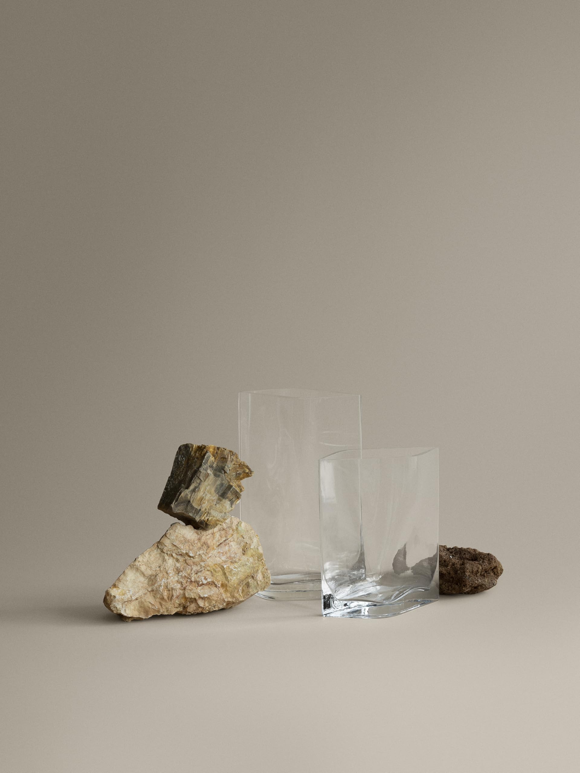 blomus Duasis Vase | Clear | Größe M | Moderne Glasvase für Blumen & Wohndeko