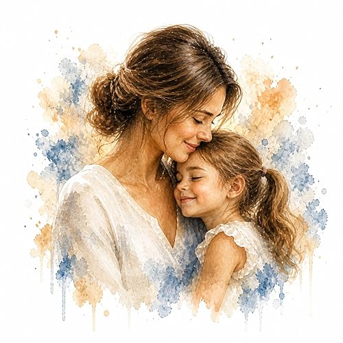 STRONGUS Custom Family Portrait from Photo, Premium Watercolor Style, Personalized