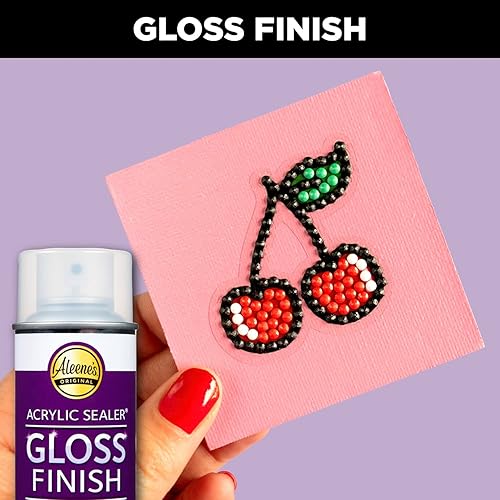 Miniatura 14 de Aleene's Spray 6 oz. Paquete de 3 selladores acrílicos, 6 onzas (paquete de 3), transparente mate, 3