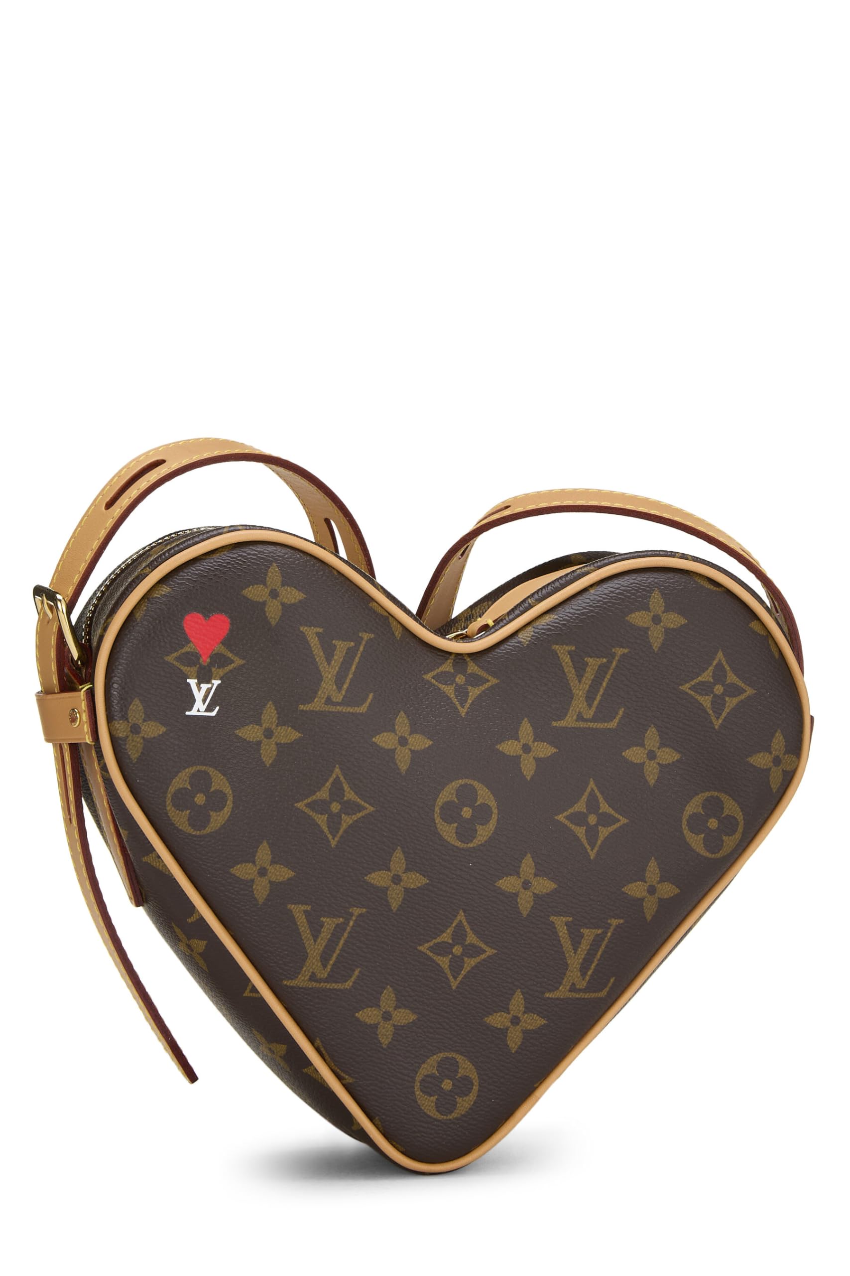 Louis Vuitton, Pre-Loved Monogram Game On Coeur Crossbody Bag, Brown