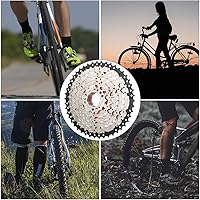 Vista 7 de 8 velocidad 46t engranaje grande bicicleta de montaña hueco casete Freewheel accesorio