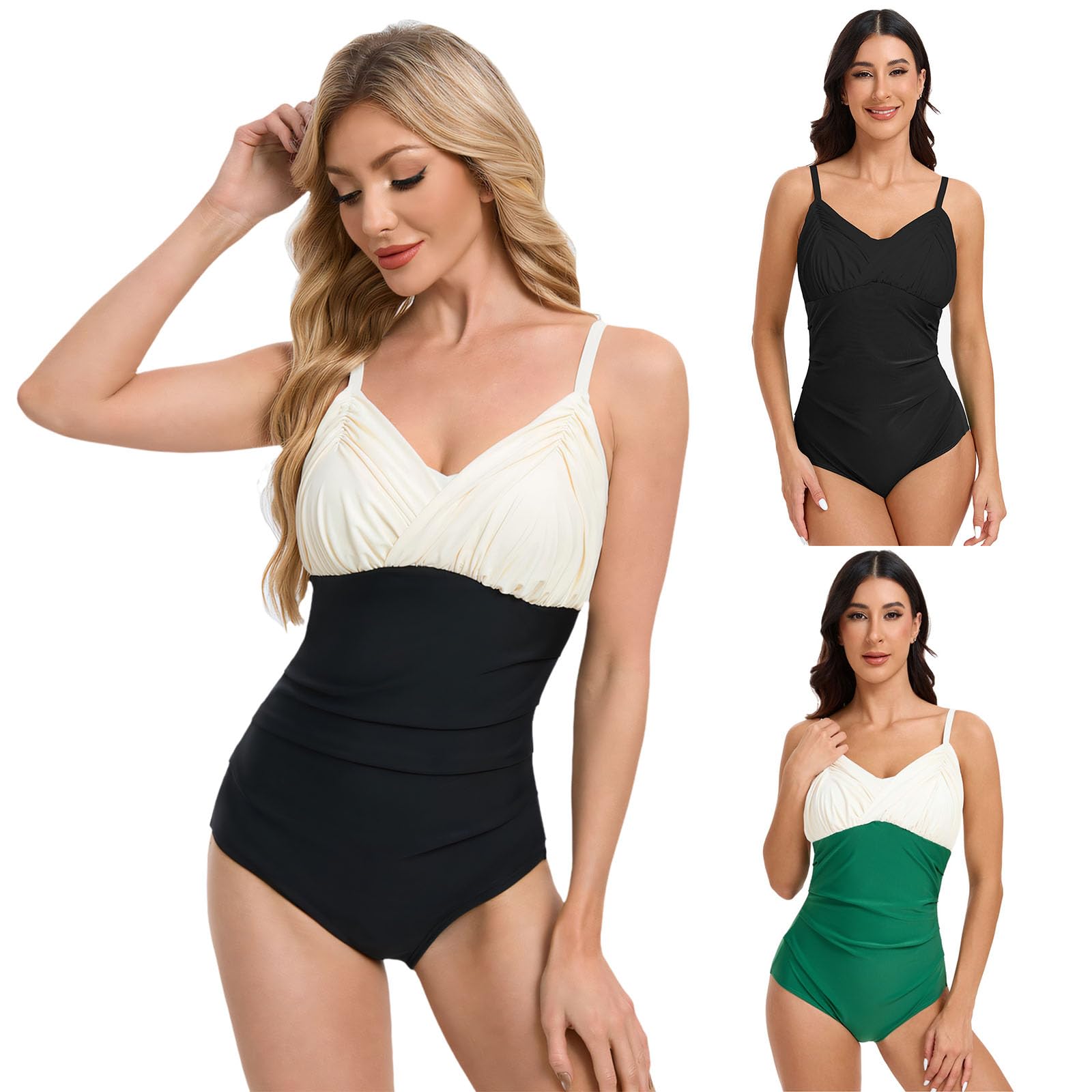 Costume da bagno ad asciugatura rapida, design monopezzo