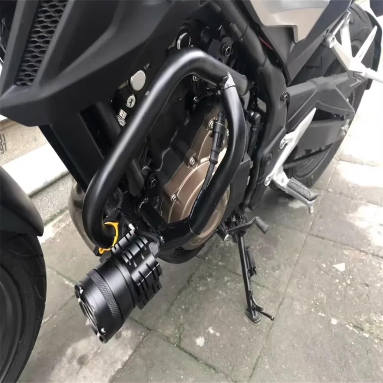 Barra Protección Lateral Compatible Con Cb500F Para Cb500X Barra De Choque De Protección Para Motor De Motocicleta Piezas De Accesorios De Repuesto De Riel De Para Carrera