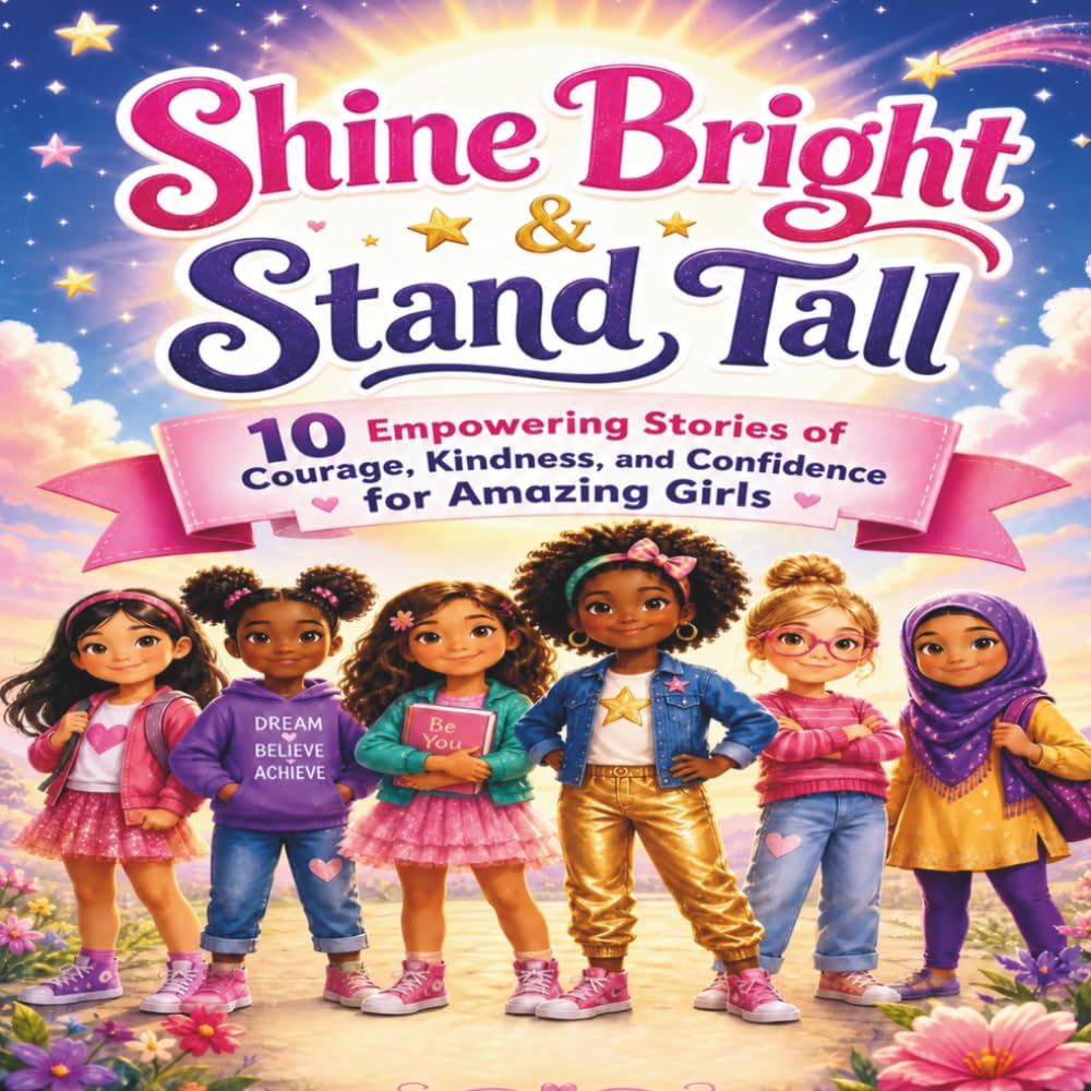 Shine Bright & Stand Tall: 10 Empowering Stories of Courage, Kindness, and Confidence for Amazing Girls