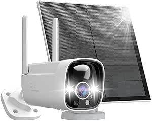 Security Cameras Wireless Outdoor Solar Powered with AI Detection