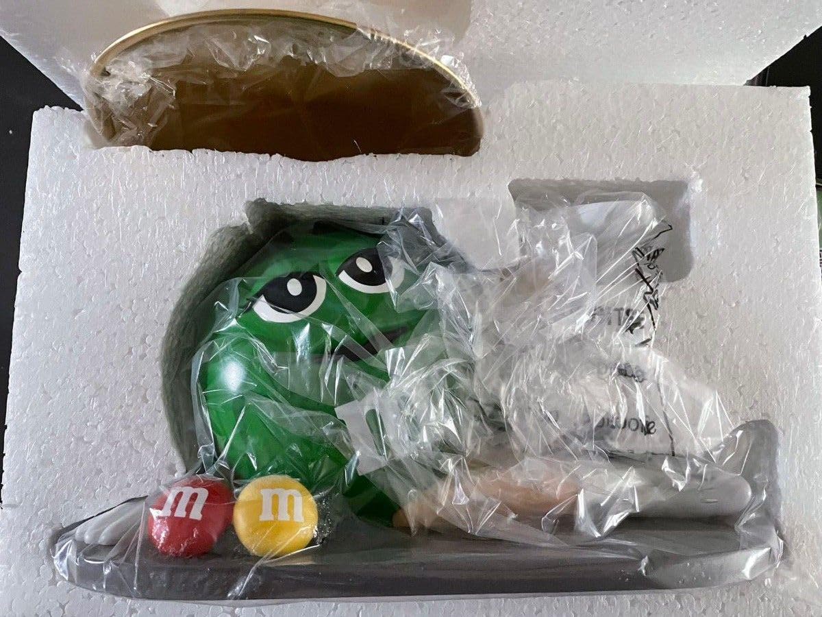 Amazon.co.jp: m&m's ディスペンサー グリーン フィギュア