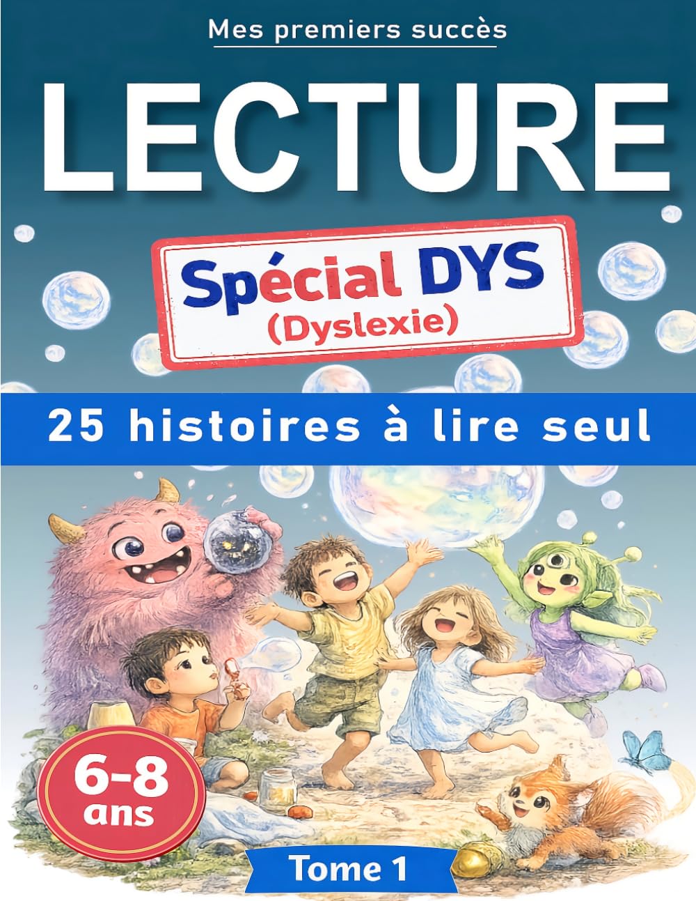 Mes premiers succès - LECTURE Spécial DYS (Dyslexie): 25 histoires à lire seul pour CP et CE1 avec syllabes en couleur et questions de compréhension.