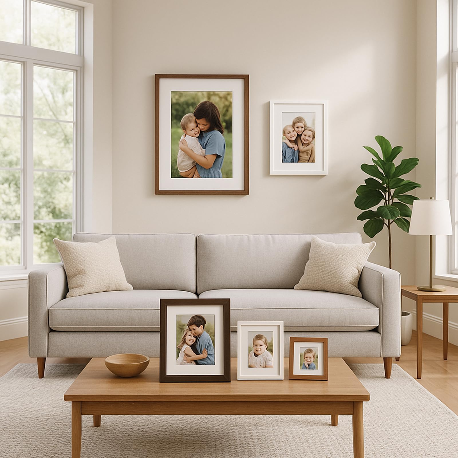 【mihoさま専用】Magnetic Photo Frame スクエア（OAK） Amazon.com - puthiac 4x4 Solid Oak Wood Picture Frame, Fits 3x3 フォトフレーム