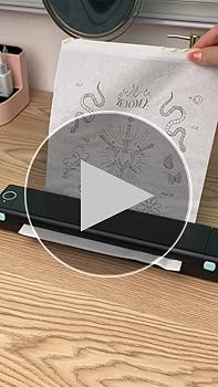 Amazon.co.jp: Petural M08F モバイルプリンター A4 タトゥー転写機