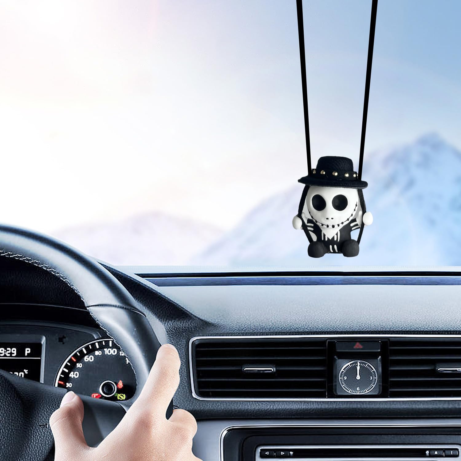 Pendentif De Voiture Mignon Anime Balançoire Marin Lune Suspendu Auto Intérieur Rétroviseur Belle Fille Décoration Accessoires Filles Cadeaux