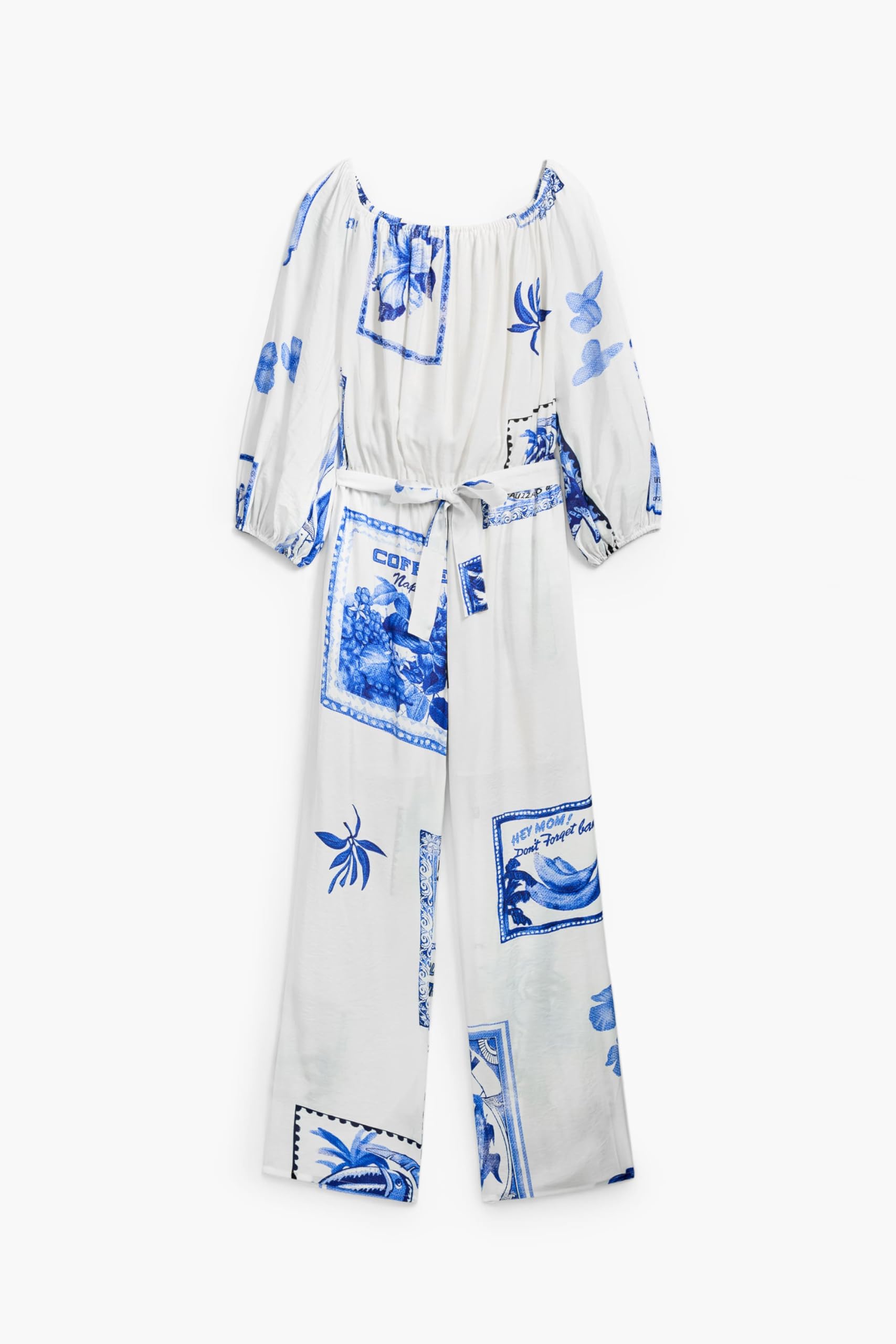 Desigual Dżinsy Jumpsuit_Tamiza damskie, biała, M