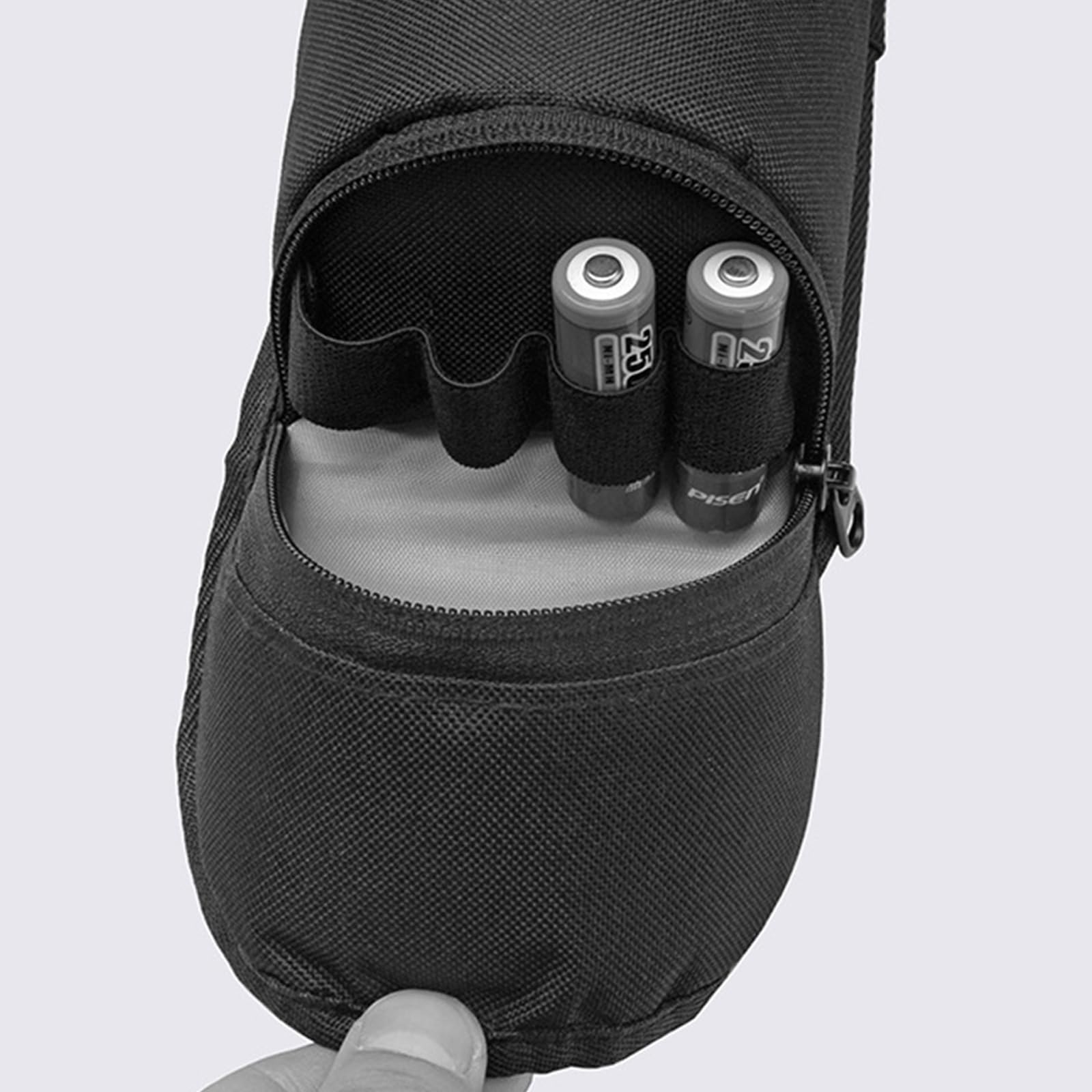 LUOFENG Pochette de rangement pour flash portable - Étanche - Double compartiment