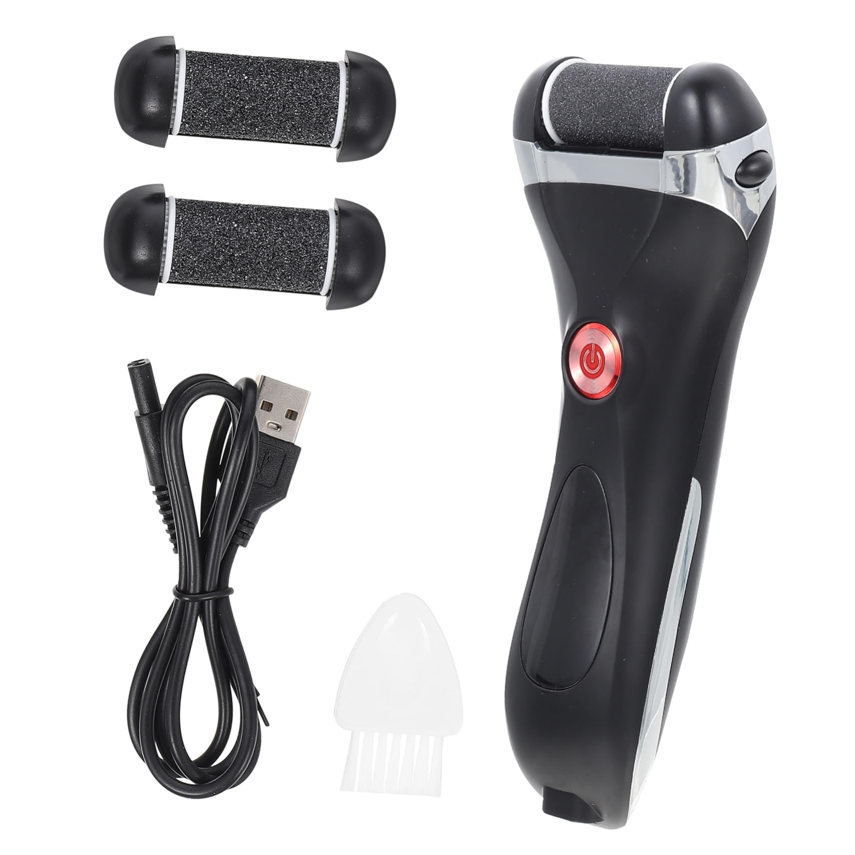 OUNONA 1Set Electric Foot Rechargeable Remover for Feet Ergonomic Design Portable Foot Grinding Machine for Smooth Skin for Home Use Travel