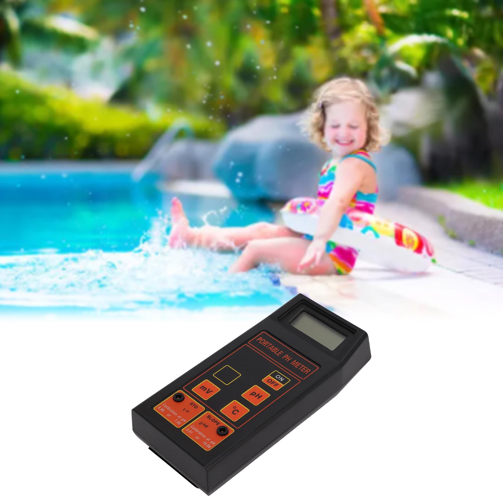 PH 013 PH-Temperaturtester und tragbares Wasserqualitätsmessgerät – Hochpräzises EC-Messgerät für die industrielle Wasseraufbereitung, Boden-, Obst- und Milchprüfung –
