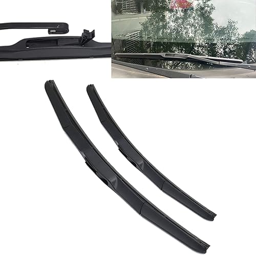 Miniatura 2 de Front Wiper Blades for Chevrolet Trailblazer Malibu Epica Suburban HHR 1995-2016, 22"22" Front Wiper Blades
