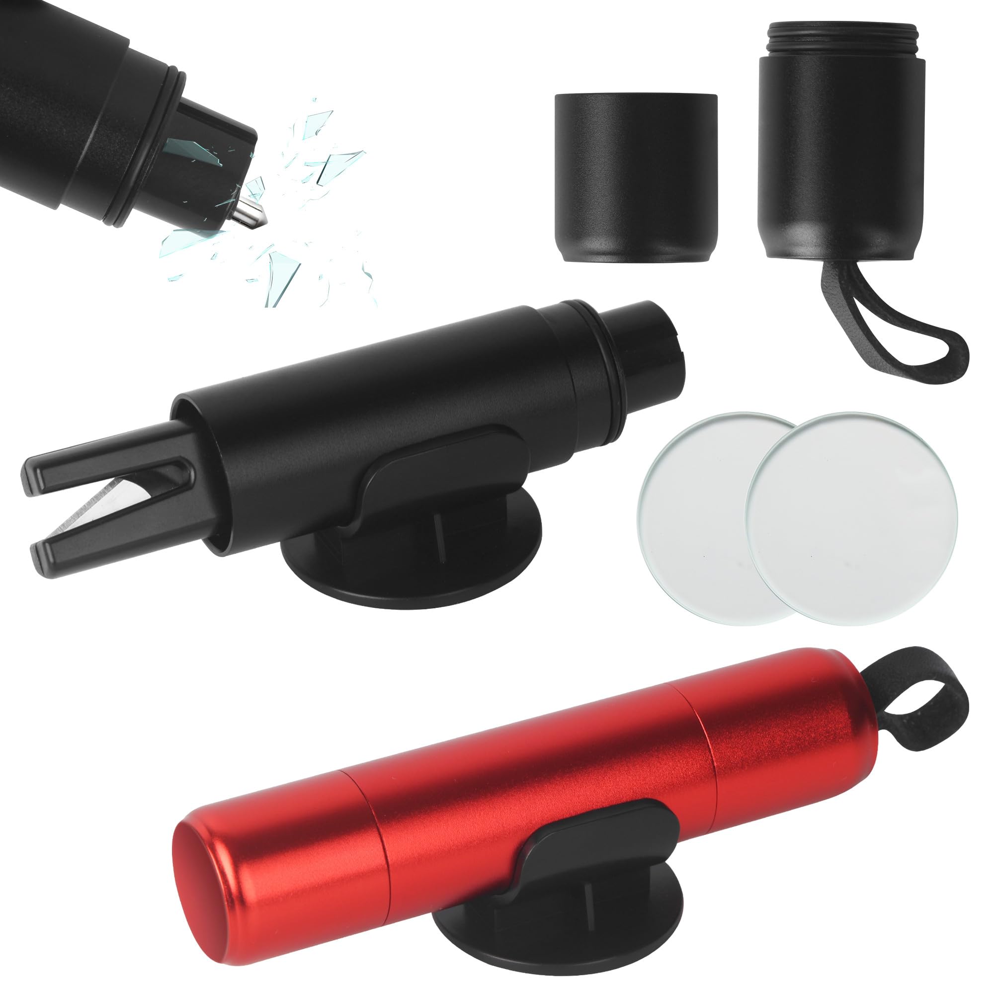 Martillo Emergencia Coche Martillo De Emergencia Para Coche 2 En 1