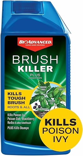 BioAdvanced Brush Killer 704640B 704640 - Eliminador de maleza concentrado de 32 onzas