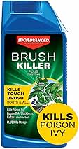 BioAdvanced Brush Killer Plus, Concentrate Weed Killer, 32 oz – Kills Tough Brush Roots & Poison Ivy