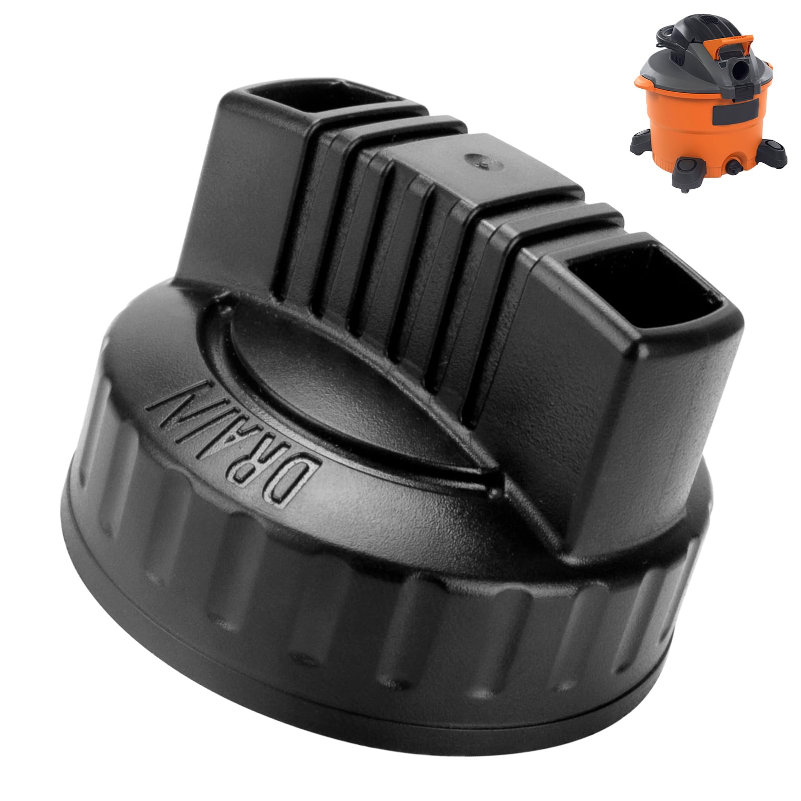 GYPNS 47922 Drain Cap For Ridgid Vacuum, Wet/Dry Vacuum
