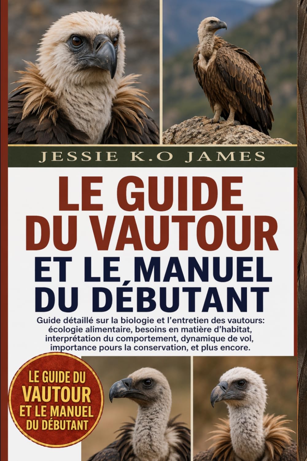LE GUIDE DU VAUTOUR ET LE MANUEL DU DÉBUTANT: Guide détaillé sur la biologie et l'entretien des vautours: écologie alimentaire, besoins en matière ... importance pours la conservation, et plus
