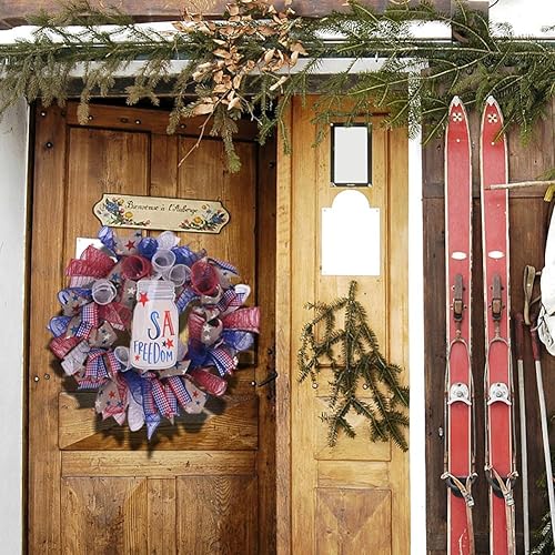 Miniatura 10 de 4 rollos de cinta de malla decorativa para decoración de coronas, 10 pulgadas x 30 pies, rollo de malla decorativa de Navidad, suministros para