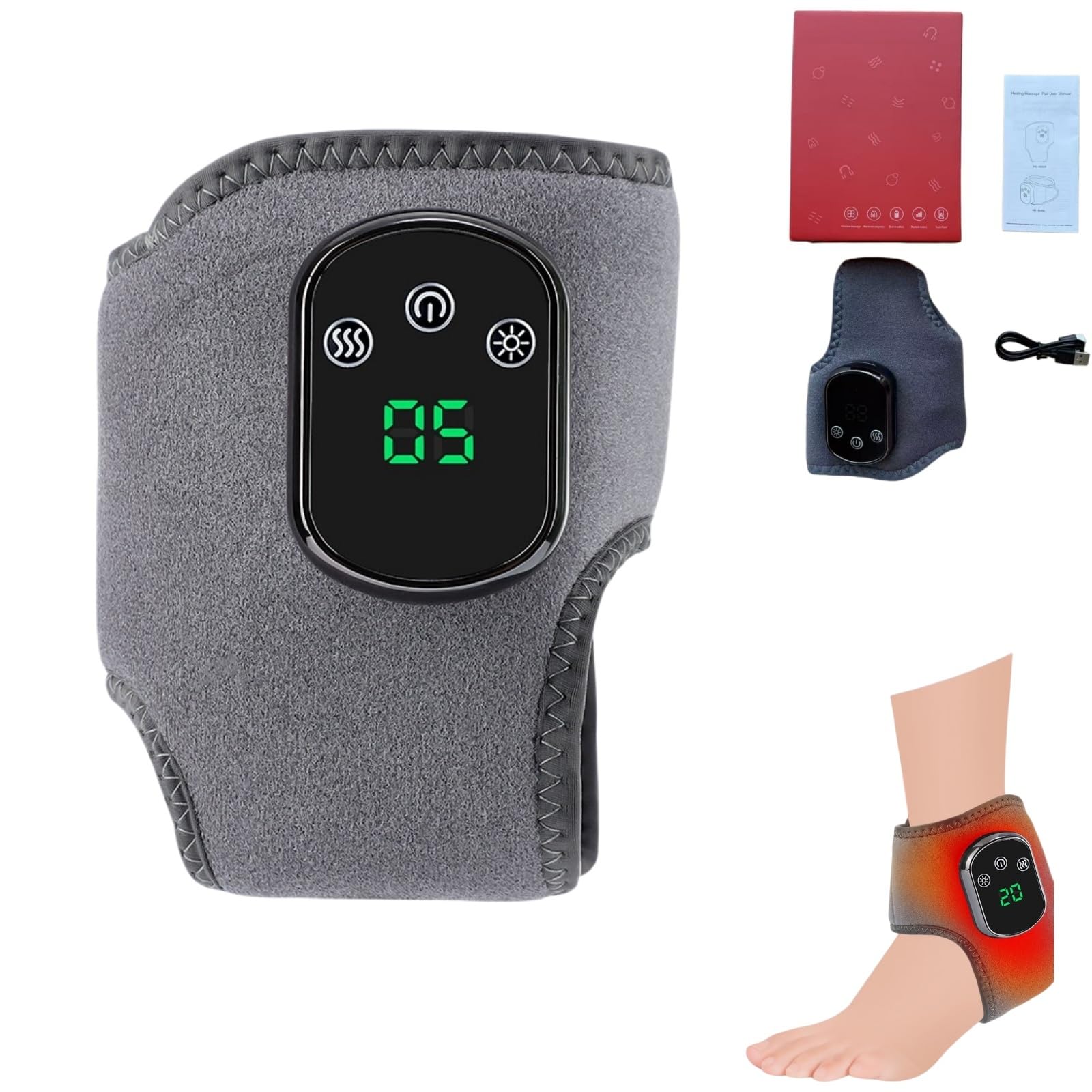 Fussmassagegerat Elektrisch Testsieger 3-in-1 (1 Stück)