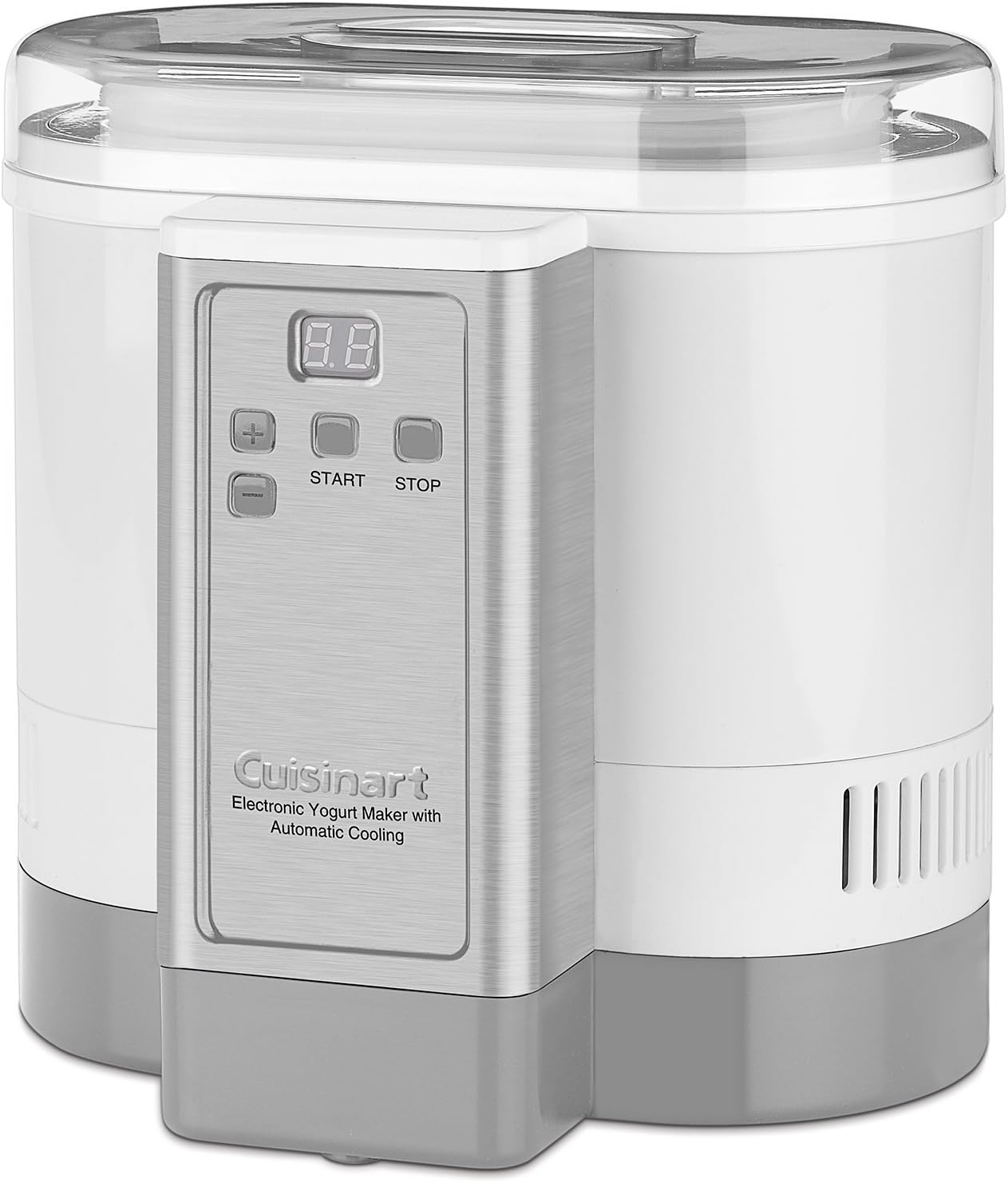Cuisinart CYM-100 Electronic Yogurt Maker with Automatic Cooling,3.12lb Jar capacity,(1.5L)