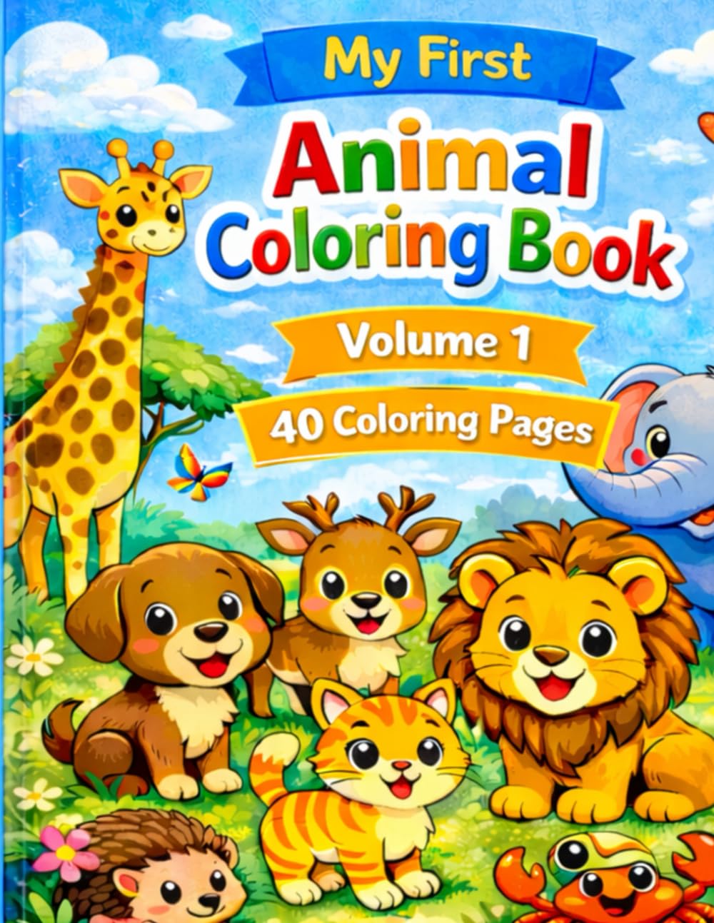 My First Animal Coloring Book